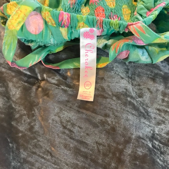 Cherokee multi colored maxi 2 dresses 3T SOLD - Picture 5 of 7